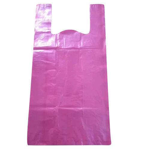 W Cut Plastic Carry Bag