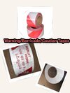Underground Warning Tape - Lldpe Material, Custom Sizes And Colors, Printing Options Like Danger And Caution