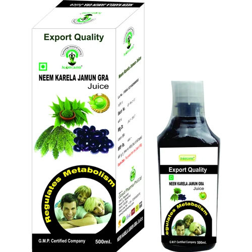 500ml Neem Karela Jamun Juice Grade: Premium