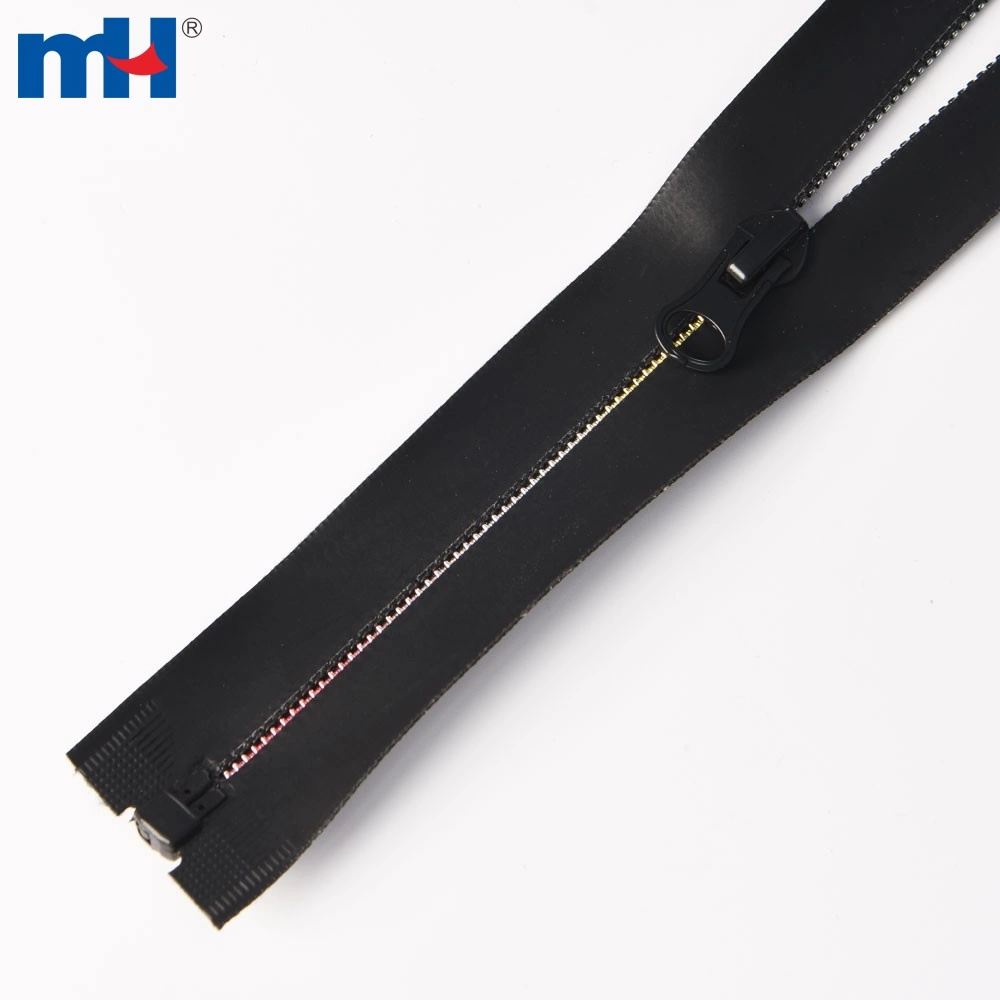 Waterproof Nylon Zipper No. 5 Close End/Open End /Double Slider Nylon Coil Zip Invisible Zipper