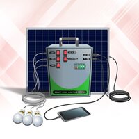 Solar Lighting System - Color: White