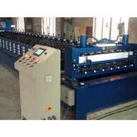 Roof Roll Forming Machine - Mild Steel, 6-10 Ton/day Capacity | Plc Control, Custom Color, 220-440 Volt, 1-year Warranty, Easy Installation And Maintenance