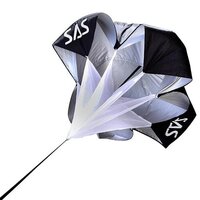 Sas Sports Speed Chute Nylon Fabric 56 - 42" Diameter, Adjustable Belt, 360-degree Rotation, Agility Training Equipment For All Athletes