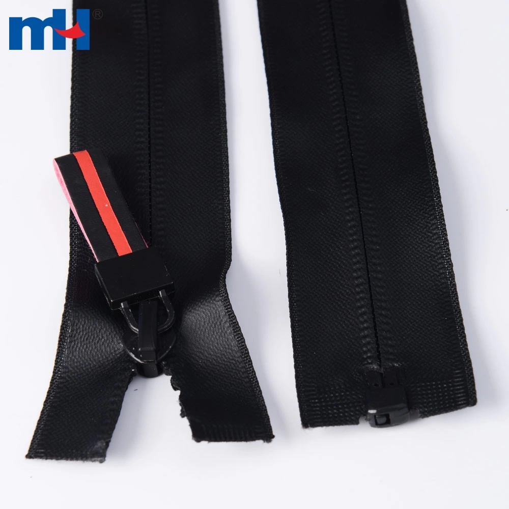 Nylon Zip Zipper Water Resistant Zipper Open End Waterproof Nylon Zipper Factory Wholesale