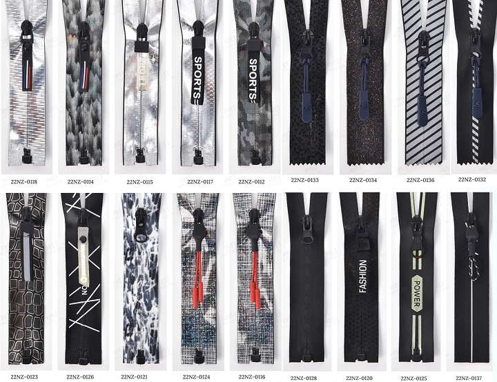 Nylon Zip Zipper Water Resistant Zipper Open End Waterproof Nylon Zipper Factory Wholesale