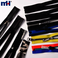 Nylon Zip Zipper Water Resistant Zipper Open End Waterproof Nylon Zipper Factory Wholesale