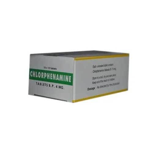 Chlorphenamine Tablets B.P 4 Mg