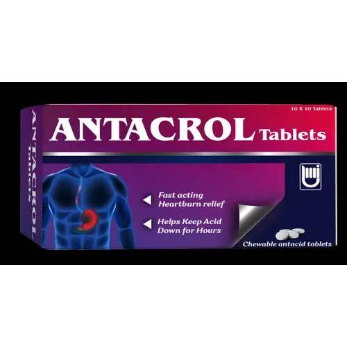 Antacid Antigas Chewable Tablets General Medicines