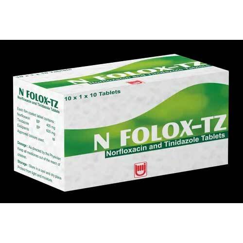 Norfloxacin Tinidazole Tablets General Medicines