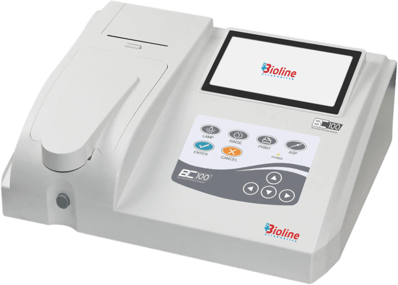 BC 100 SEMI-AUTO CHEMISTRY ANALYZER