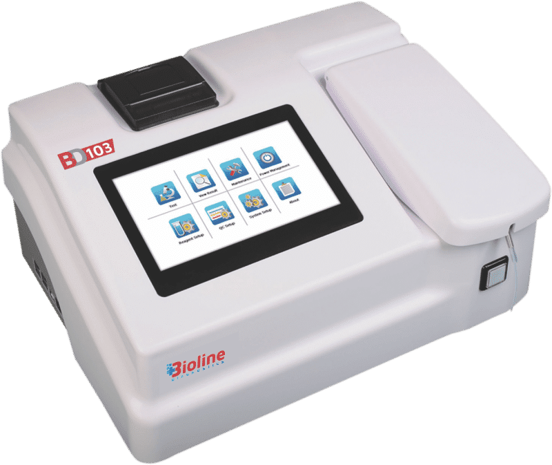 BC 103 Pro Semi-Auto Chemistry Analyzer