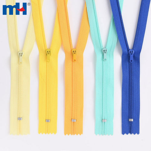 Reverse Coil Zipper Nylon Zipper No. 3 Close End Zipper Wholesale Made by Order No stock