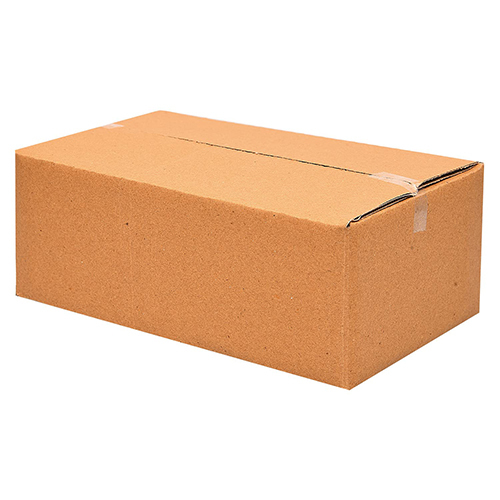 3 Ply Corrugated Box - Laminated Material, Polished Finish, Available in Different Colors, Any Shape with Embossed Printing