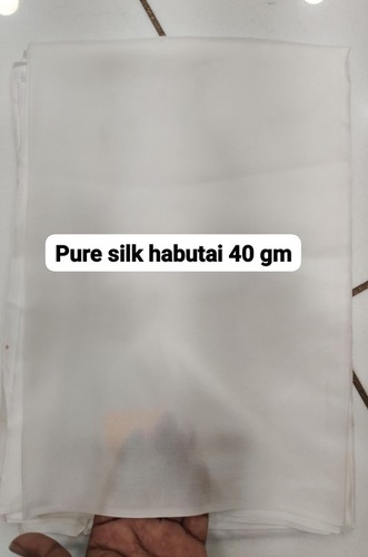 Pure Silk Habutai - Color: White