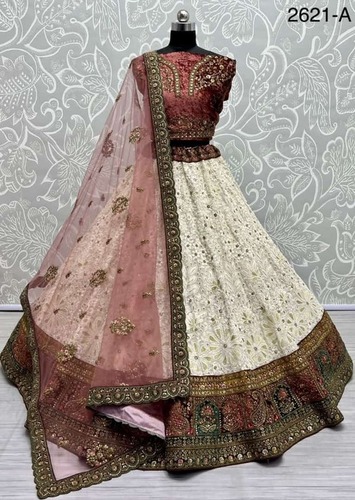 Georgette And Velvet Lehanga Choli