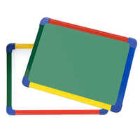 Melamine Non-magnetic Whiteboard - Melamine Writing Surface, Rectangular Shape, Versatile Colors | Smooth Writing, Easy Erasing, Ideal For School And Office Use