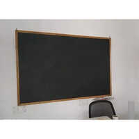 Wooden Black Chalkboard - Shape: Rectangular