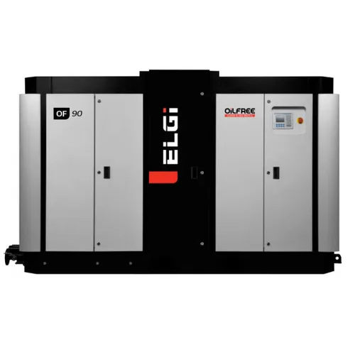 Black & Gray Two Stage Water Cooled 90 To 450 Kw Compressors