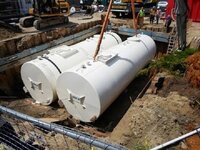 Fuel Storage Tank - Color: White