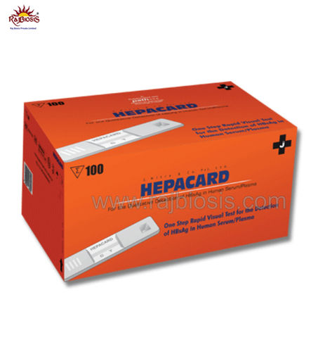 J Mitra Hepacard Rapid Test kit