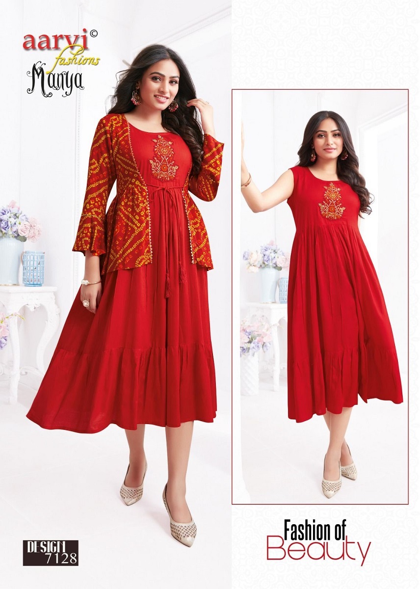 Aarvi Manya Vol- 27 Readymade Kurtis