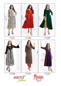 Aarvi Manya Vol- 27 Readymade Kurtis
