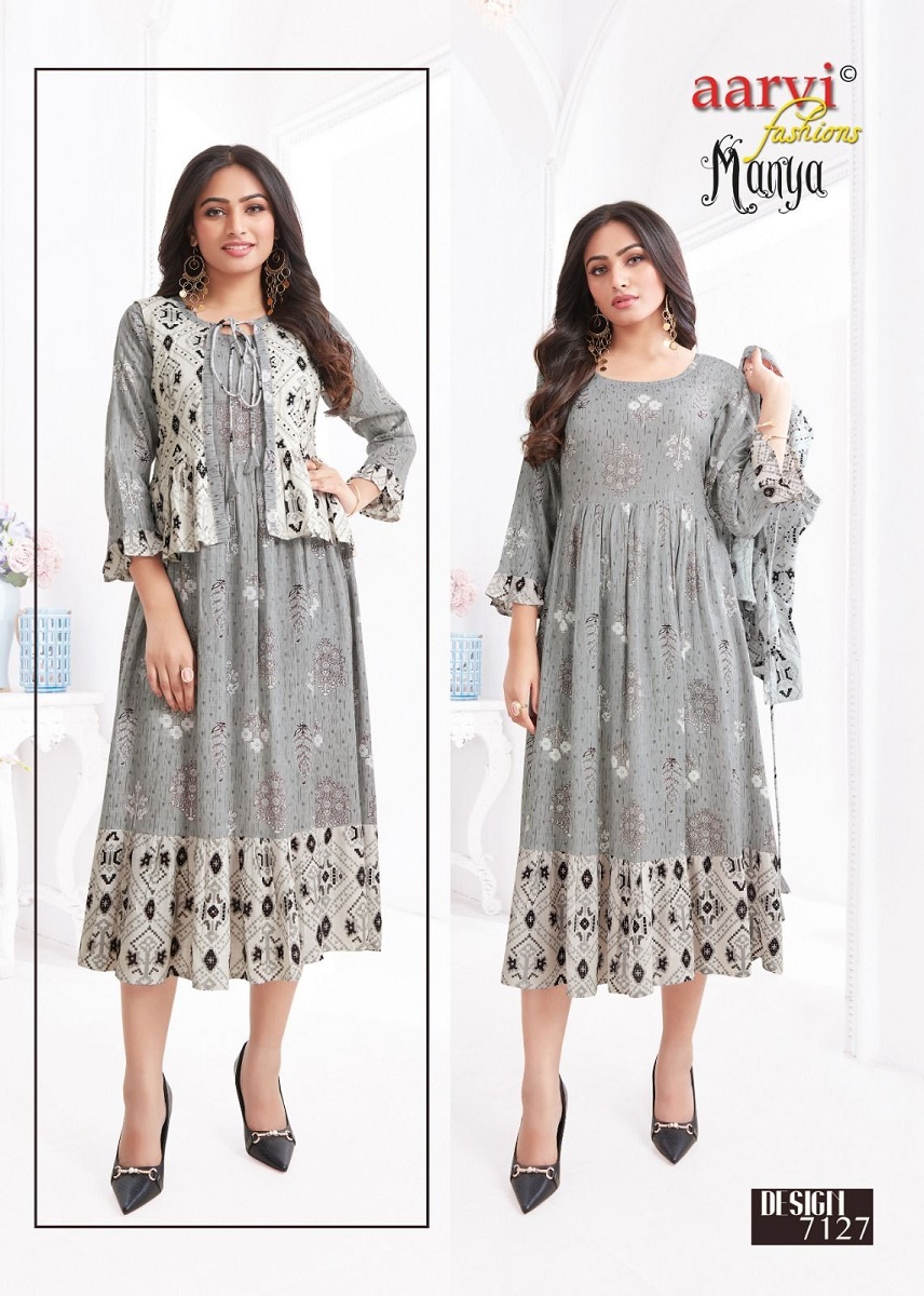 Aarvi Manya Vol- 27 Readymade Kurtis