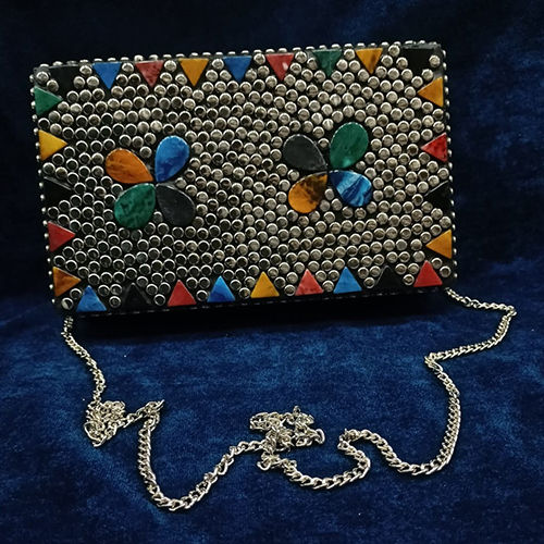 Silver Sling Bag