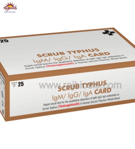 J Mitra Scrub Typhus IgM/IgG/IgA Rapid Test kit