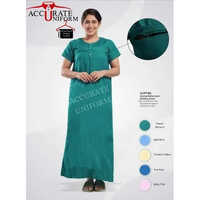 UseDurable Green Cotton Hospital Gown for Unisex
