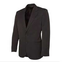 Black Manager Cotton Blazer