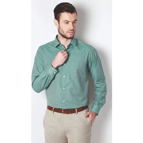 Multicolor Mens Poly Cotton Corporate Shirt