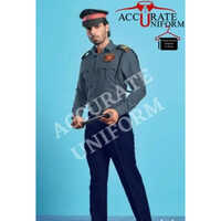 Gray Mens Security Uniform