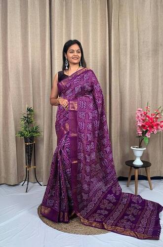Tussar Silk Saree-1