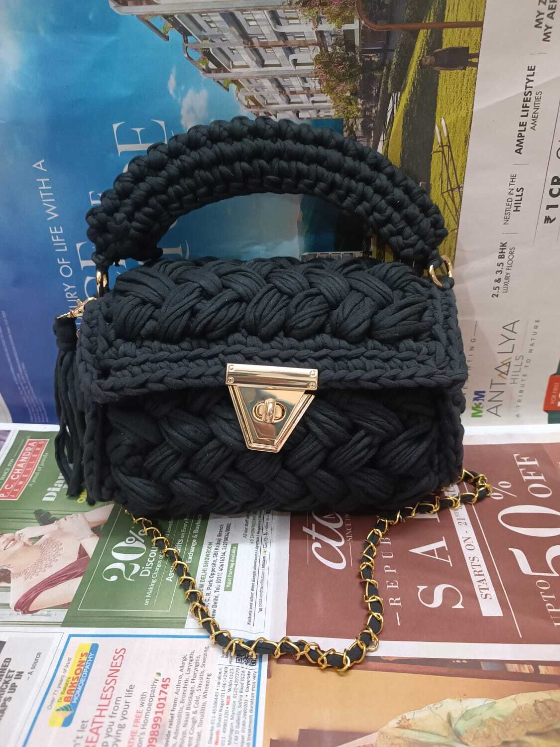 Crochet Yarn Bag