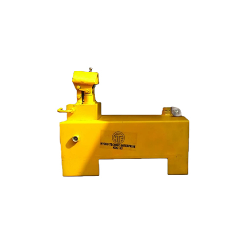 Yellow Hydraulic Hand Pump To Operate Jack Machine at Best Price in