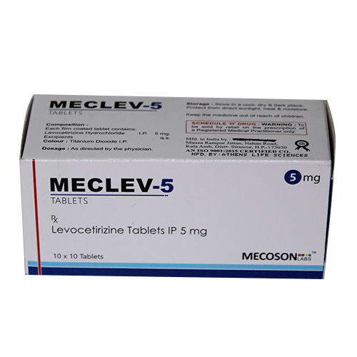5mg Levocetirizine Tablets IP