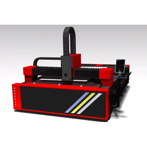 Semi Automatic Genesys Gl3Kw Frp Laser Metal Cutting Machine