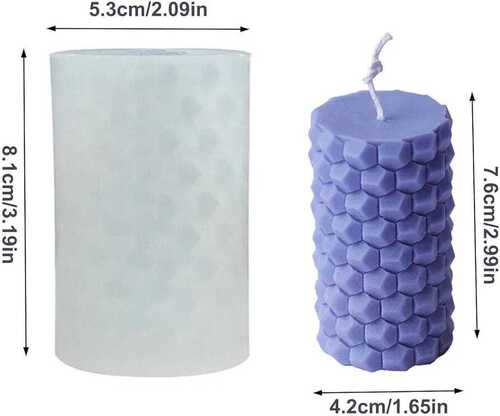 Can Shape Candle Moulds (Pyramid)