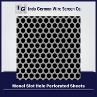 Monel Slot Hole Perforated Sheets
