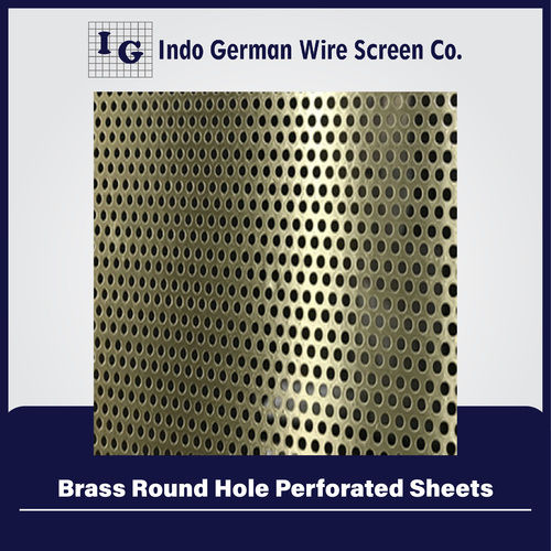 Round Hole Perforated Sheets