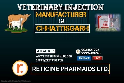 VETERINARY INJECTION MANUFACTURER IN CHHATTISGARH