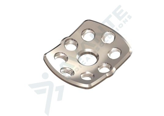 AS Wrist Arthrodesis Plate 19x25mm