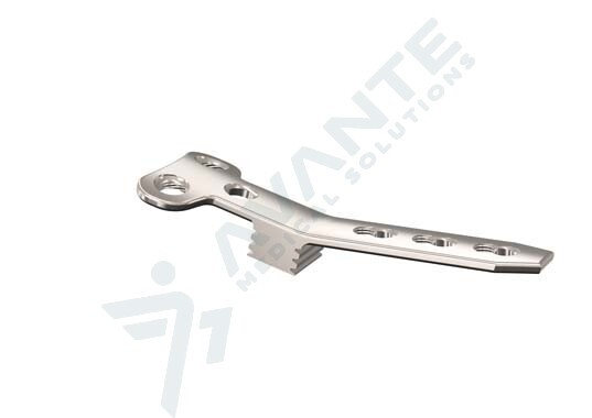 As Meadial Tibial Open Wedge Plate - Color: Silver