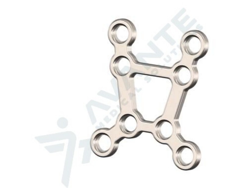 As J-L Sternal Plate - Color: Silver