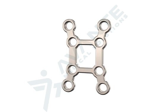 As X Sternal Plate - Color: Silver