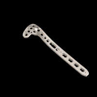 Proximal Lateral Tibial Plate - 3.5mm , Stainless Steel, Sterilized Metal Implant, Silver Finish For Hospital Use