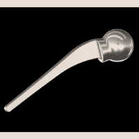 Thompson Prosthesis - Titanium | Silver Color, Sterilized For Hospital Use