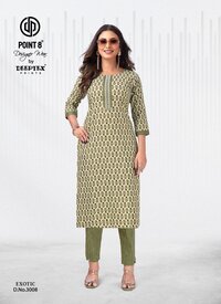 Deeptex Exotic Vol-3  Kurti With Pant