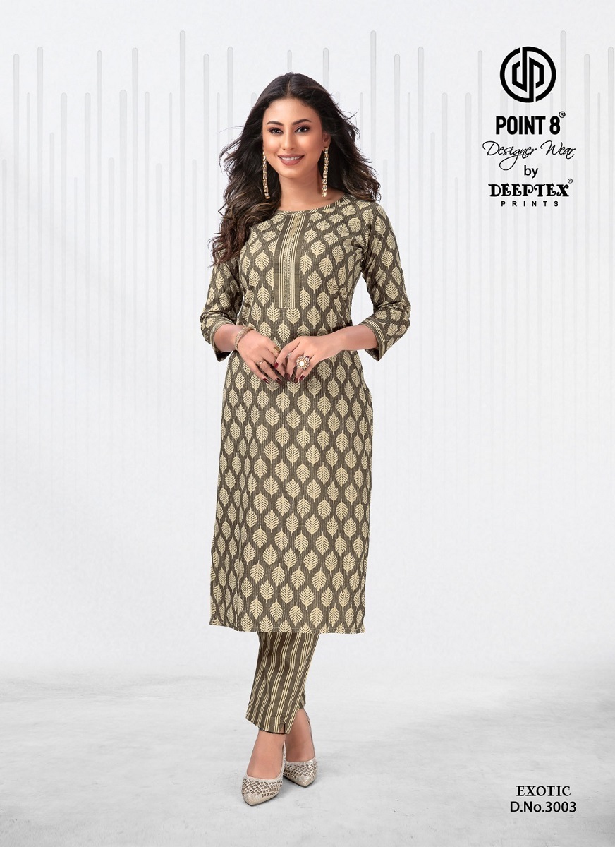 Deeptex Exotic Vol-3  Kurti With Pant